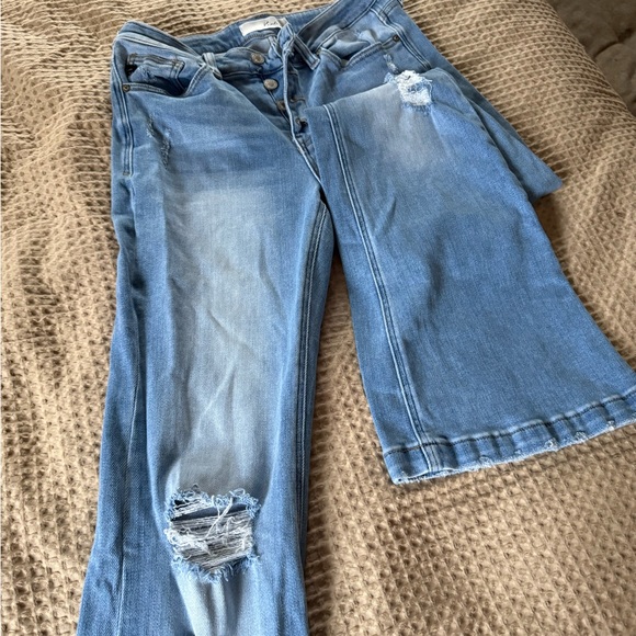 Kancan midrise stretchy flare jeans size 11/29 - Picture 4 of 5